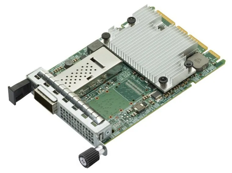 Placa de Rede Broadcom BCM957504-N1100G PCIe QSFP56 200 Gb/s Passiva