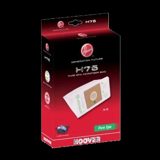 Embalagem sacos hoover p/ a cubed silence - h75