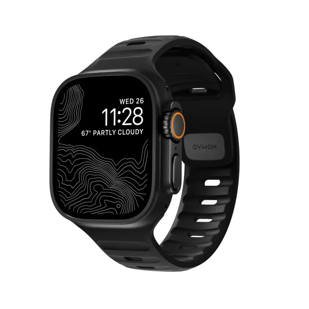 Bracelete Nomad Sport Apple Watch Ultra 46mm Preta