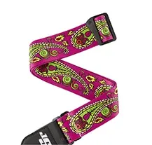 Correia Guitarra D'Addario 50JS14 Paisley Purple