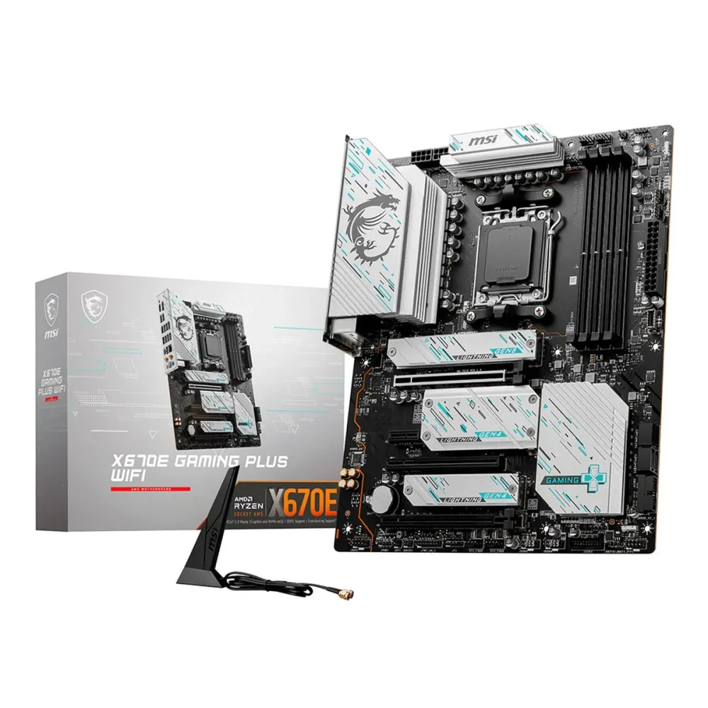 Motherboard MSI X670E Gaming Plus WiFi AM5 ATX 4X DDR5