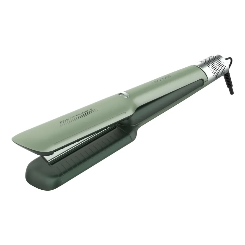 Alisador de Cabelo Cecotec Air Lisse 1600W Verde Azeitona