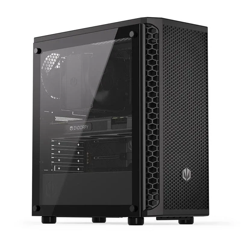 Caixa de Computador Caixa PC Endorfy Signum 300 Core Torre Negra ATX micro ATX Mini-ITX