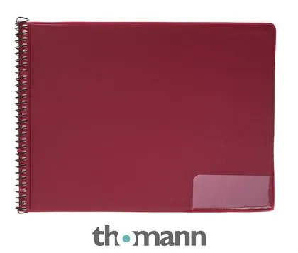 Star Marching Folder 146/25 Red