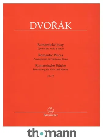 Bärenreiter Dvorák Romantische Stücke
