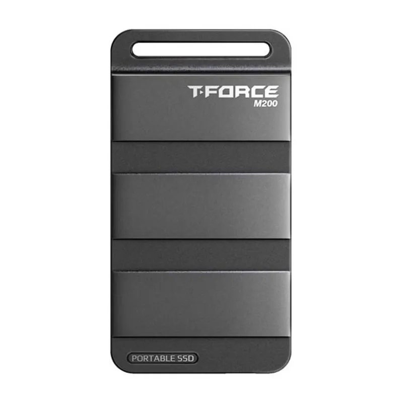 Disco Rígido Disco Duro Team Group 1TB USB Tipo C 2000MB/s T-FORCE M200 USB 3.2 Gen 2x2 Preto