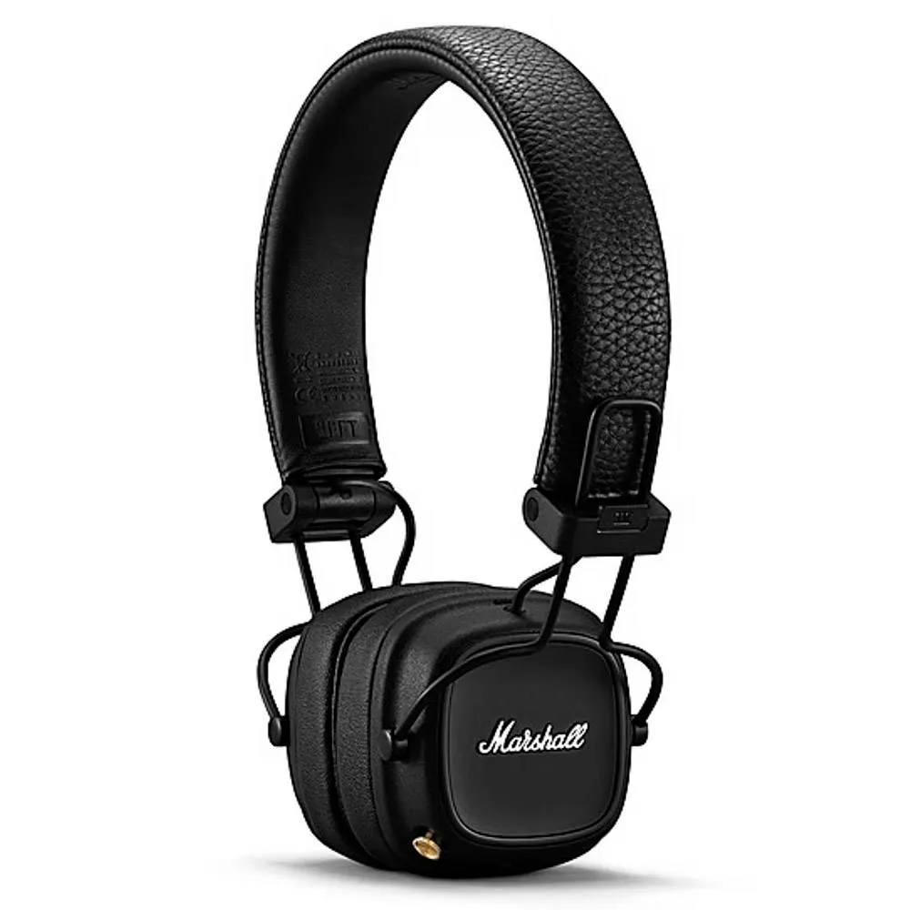 Headphones Marshall Major IV Bluetooth Pretos