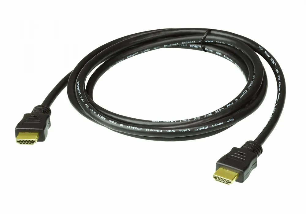 ATEN 2M High Speed HDMI Cable with Ethernet 2L-7D02H-1
