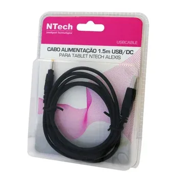 Cabo Alimentacao USB/DC 1.5M P/tablets Ntech Alexis