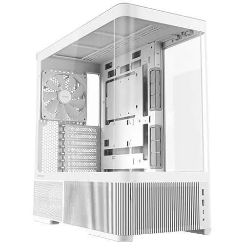 Caixa ATX Antec C6 Curve Air (Constellation Series) Tempered Glass Branca
