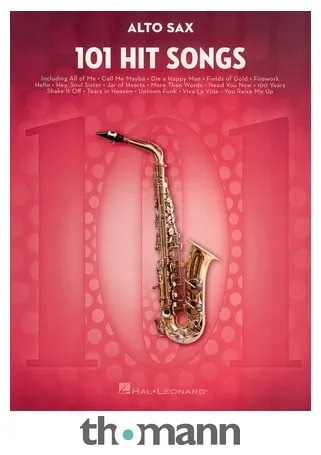 Hal Leonard 101 Hit Songs For Alt Sax