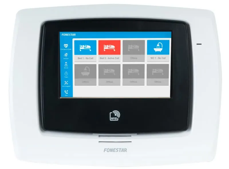 Unidade de controle de sala VoIP com touchscreen de 5 pol. - ASSIST-VOIP1200P5