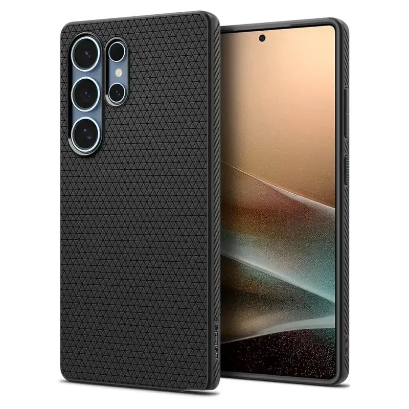 Capa Spigen Liquid Air Samsung Galaxy S25 Ultra Matte Black