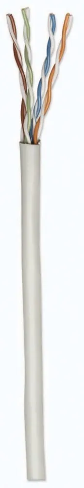 Network Bulk Cat6 Cable - 23 AWG - Solid Wire - Grey - 305m - 334136