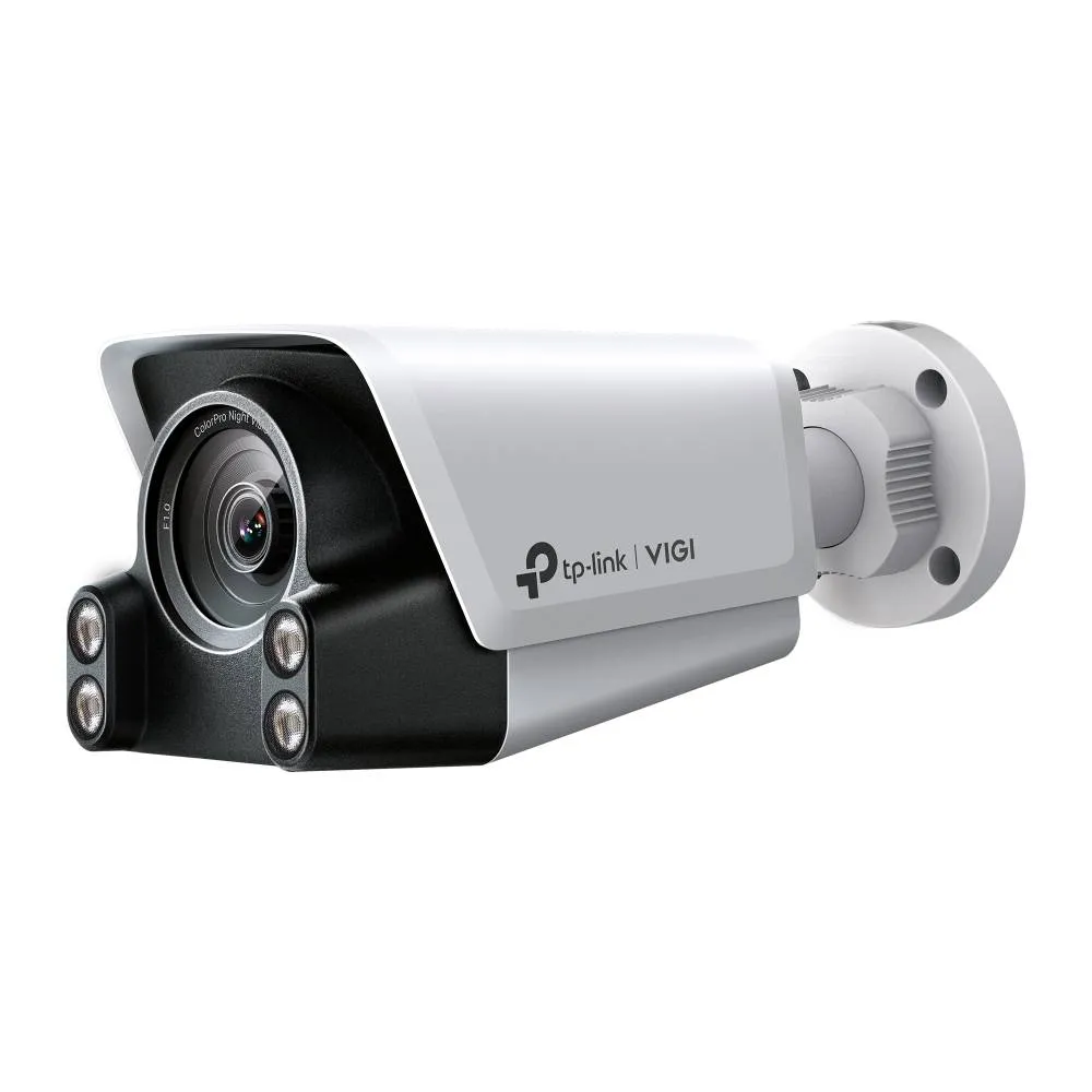 Câmara de Segurança de Rede TP-Link VIGI C340S 4mm 4MP Exterior ColorPro PoE Bullet 1520p IP67