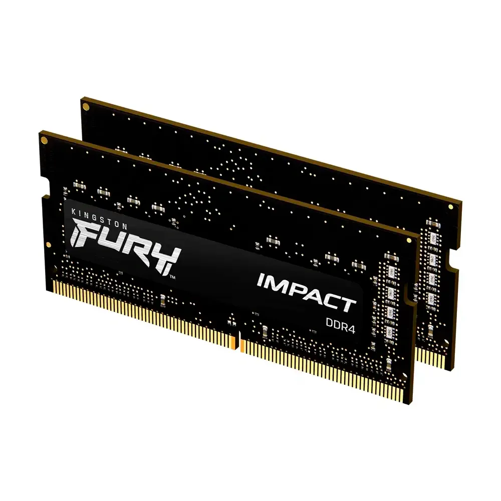 Memória RAM SO-DIMM Kingston Impact 32GB (2x16GB) DDR4-3200MHz 1R CL20