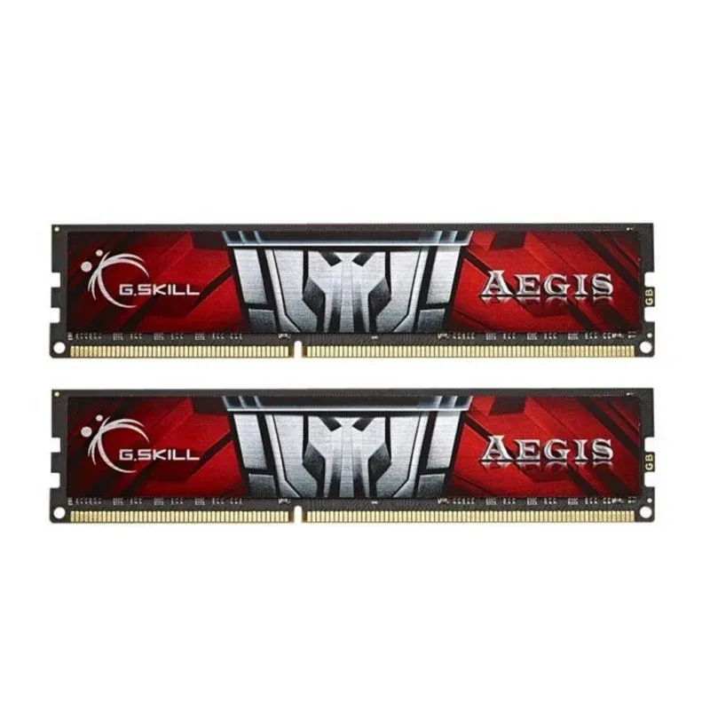 Memória RAM G.Skill F3-1600C11D-8GIS 8GB 2x4GB DDR3 1600MHz CL11 Dual Channel com Dissipador
