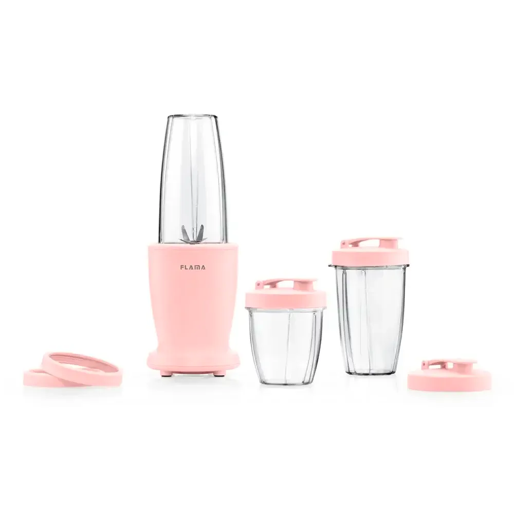 Liquidificadora Flama 2227FL To-Go 500W 0.54L/0.48L/0.3L Cherry Pink