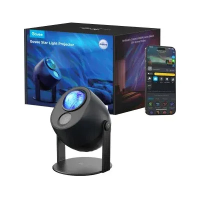 Projetor de Luz Estrelar e Auroras Govee H6093 USB-C