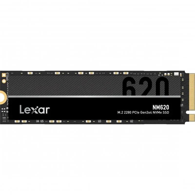 Disco Rígido Lexar NM620 512GB SSD M.2 PCIe 3.0 3D TLC NAND NVMe