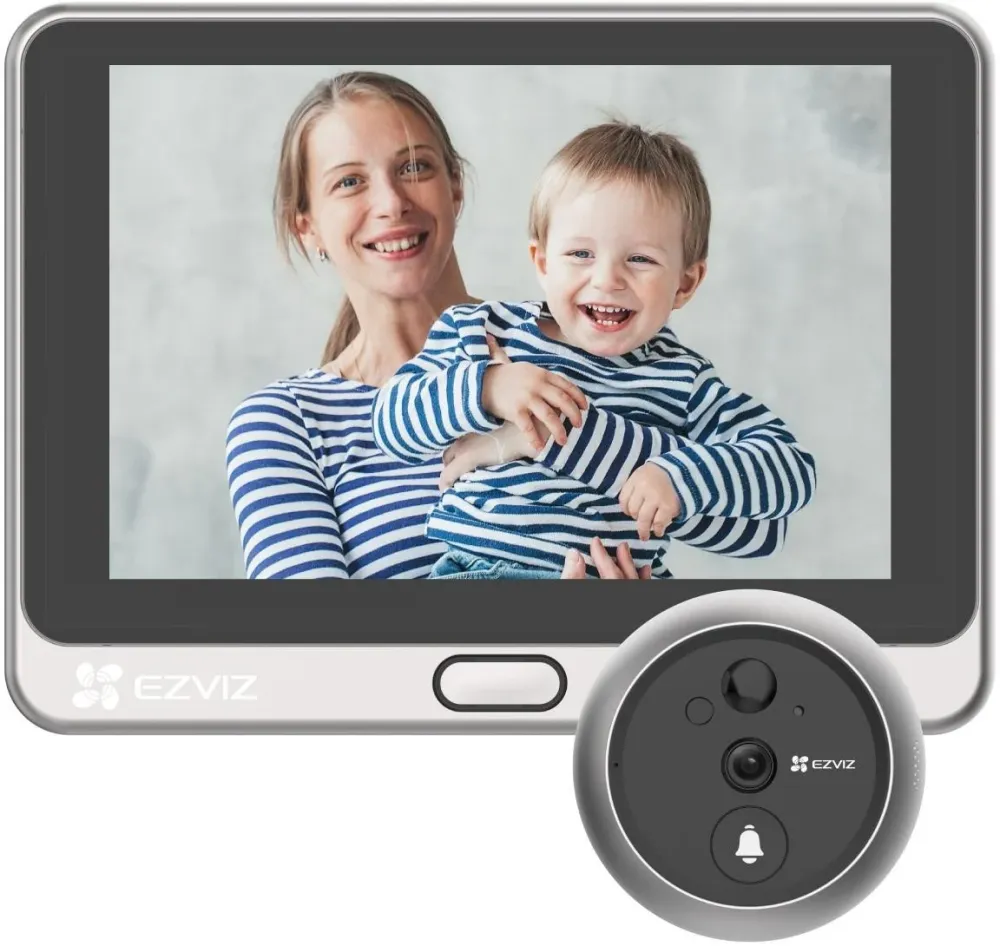 EZVIZ DP2 Campainha de olho mágico sem fios 2K CS-DP2 2K