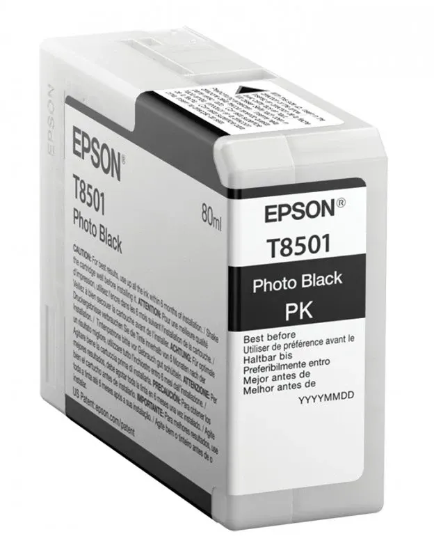 Singlepack Photo Black T850100 UltraChrome HD ink 80ml SC-P800