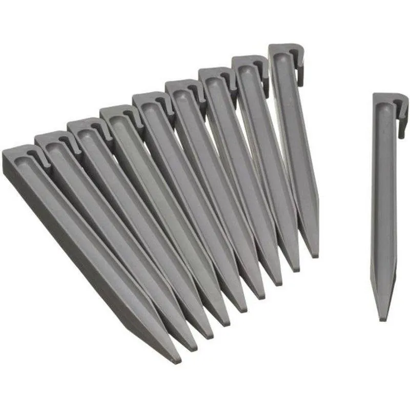 Pique de Bordura Nature Pack 10 Reciclado Anti-UV Cinzento