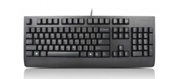 Lenovo 4X30M86890 teclado Escritório USB Francês Preto 4X30M86890