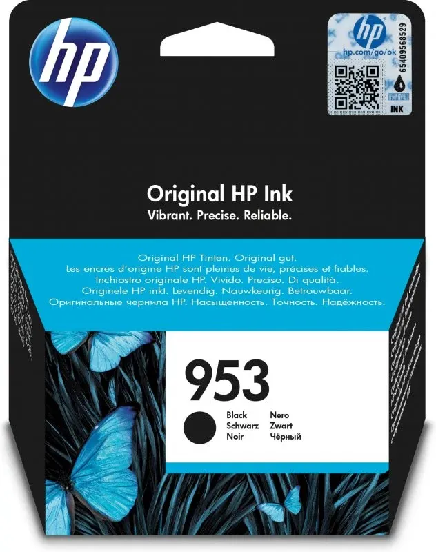 HP 953 original Ink cartridge L0S58AE BGY Black 1.000 Pages