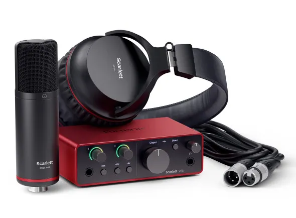 Focusrite Scarlett Solo Studio 4th Gen.