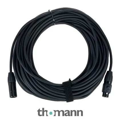 Stairville PDC3BK IP65 DMX Cable 25m 3pin