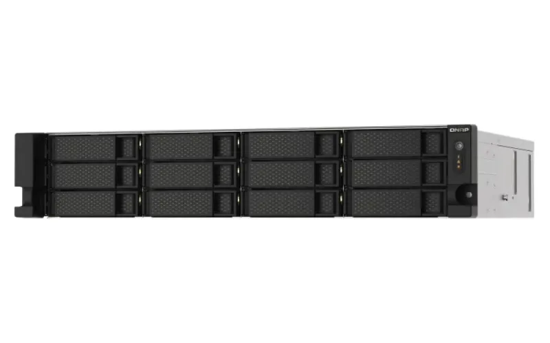 NAS QNAP 12 Baías Montagem em Rack