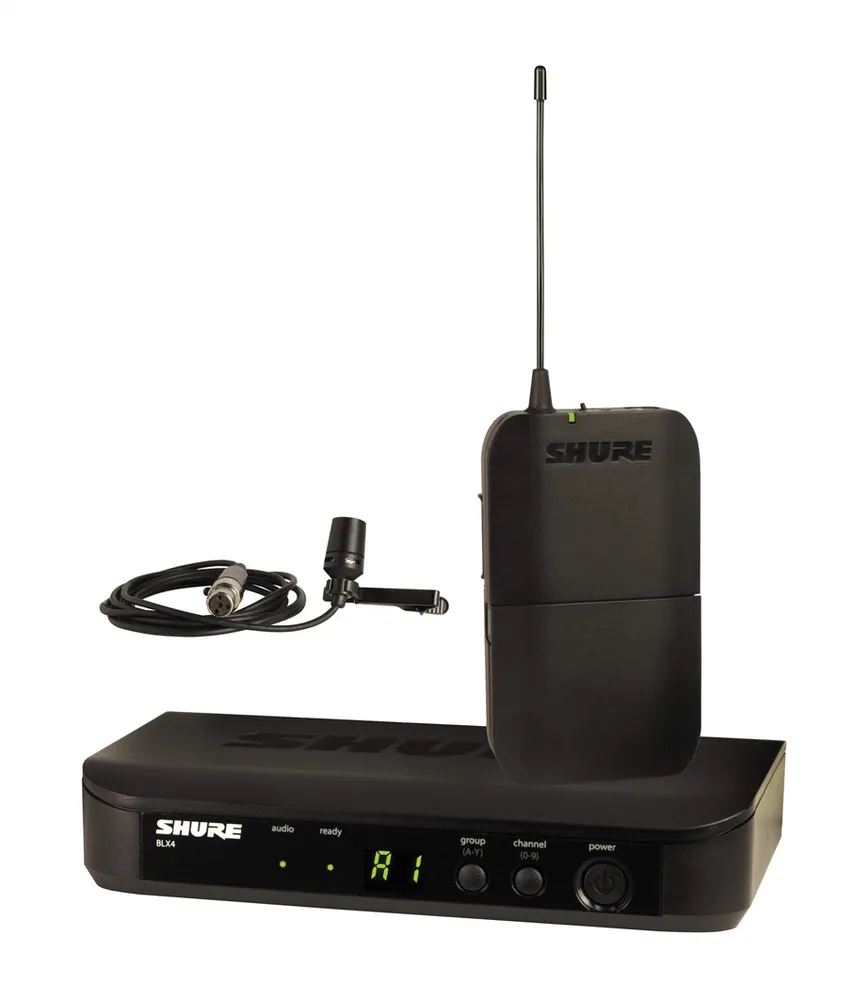 Sistema s/fios micro lapela Shure BLX14E/CVL K3E