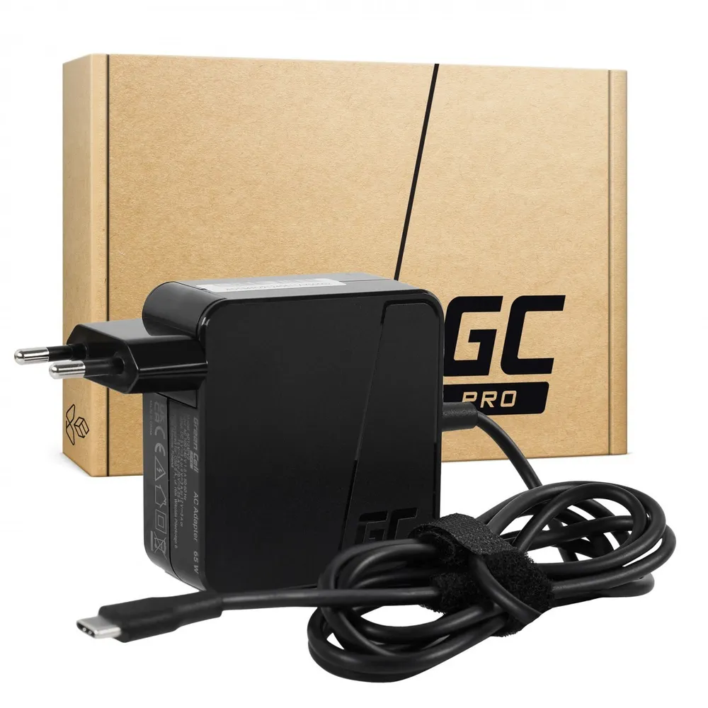Green Cell AD134PV2 Adaptador Carregador PRO USB-C 65W para AD134PV2