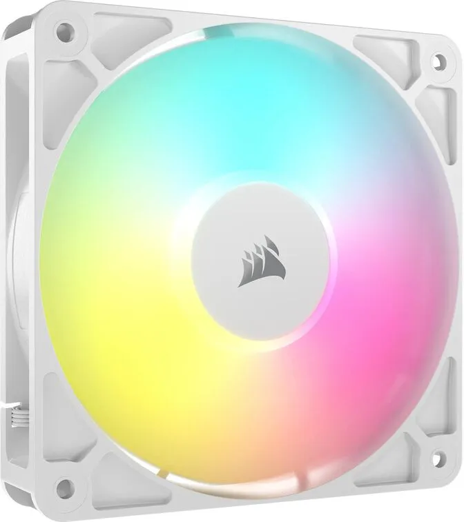 Ventoinha Corsair RS120 ARGB PWM Branca 120mm