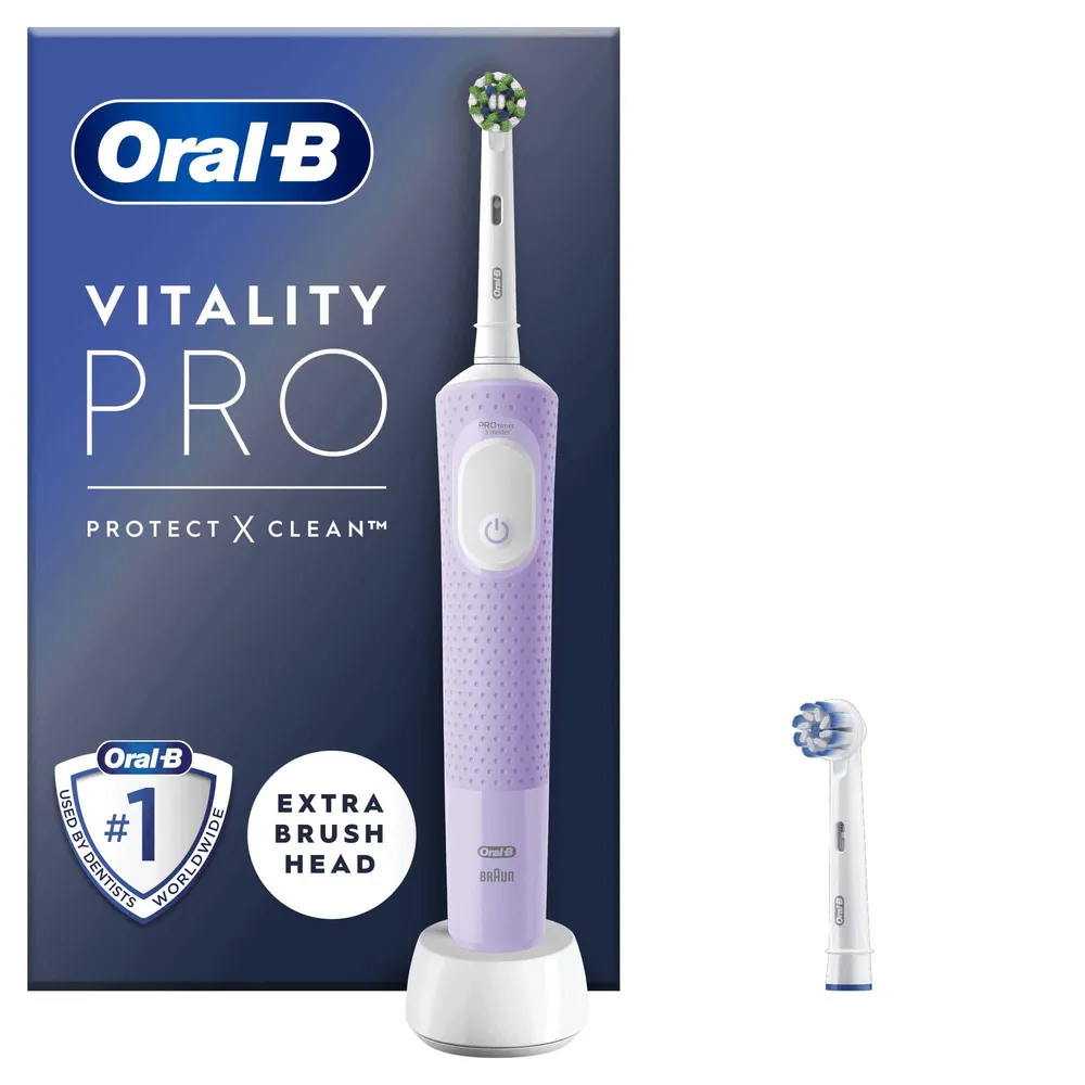 Escova de Dentes Elétrica Vitality Pro (Lilás) - ORAL-B