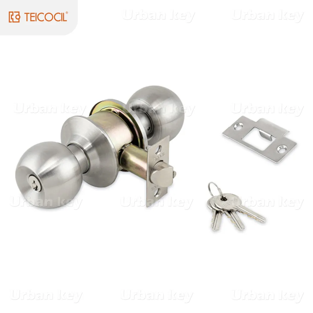 Fechadura 8700 Tubular Com Chave Inox - FECHTUB1UK