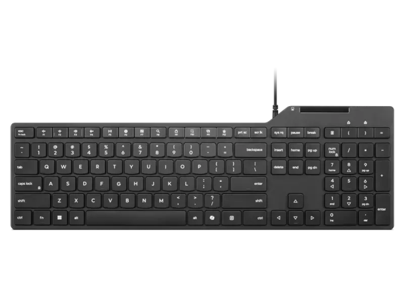 LENOVO USB-A Wired Smartcard Keyboard 5000-Portuguese