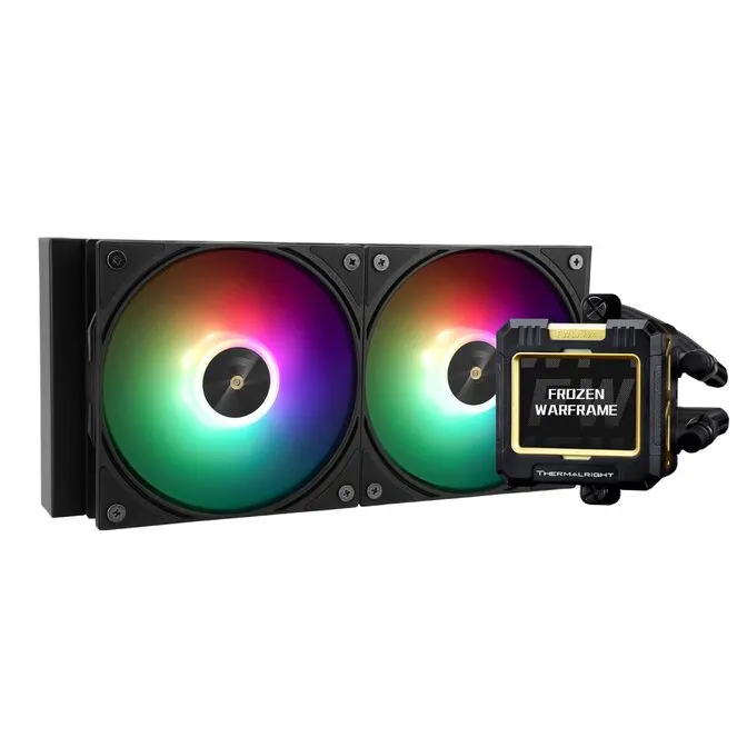Water Cooler CPU AIO Thermalright Frozen Warframe ARGB Preto - 240mm