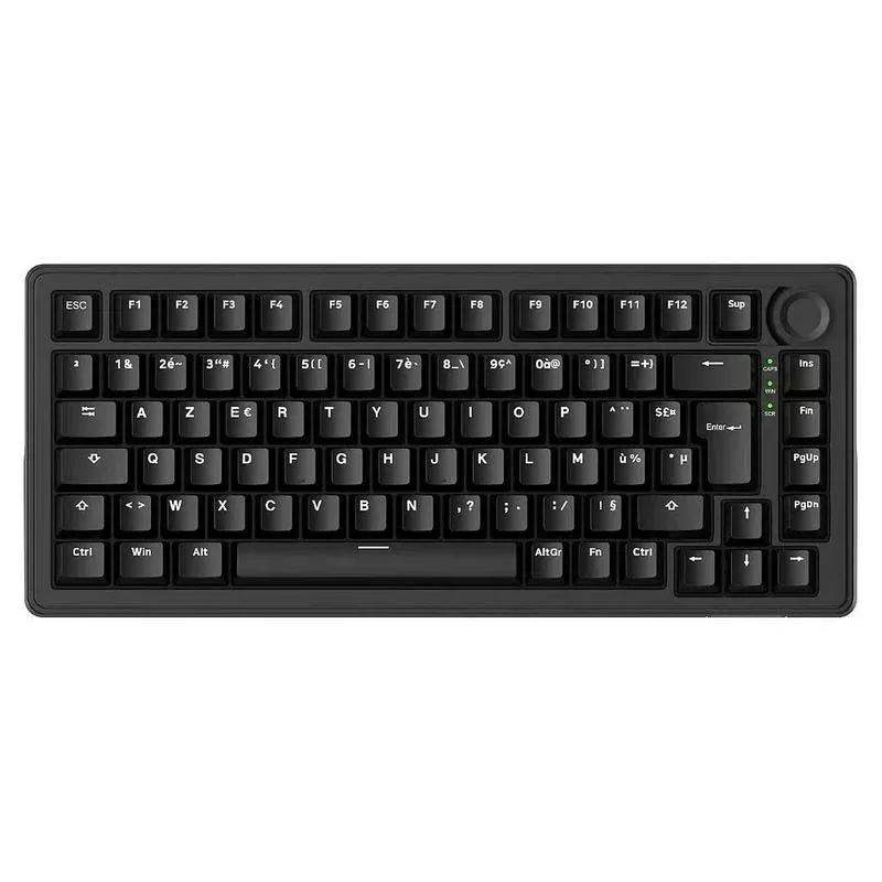 Teclado The G-Lab Keyz Elite 300 HE Magnético compacto com switches Hall Effect e RGB AZERTY