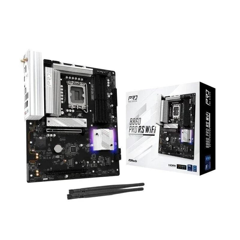 Motherboard ASRock B860 Pro Race Sport B860 LGA1851 DDR5 ATX WiFi 6E PCIe 5.0 Multi-GPU RAID