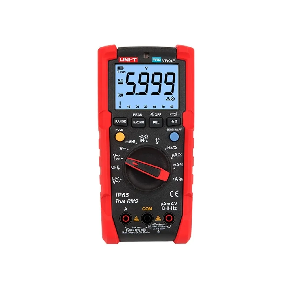 Multimetro Digital IP65 True RMS/Peak Pro Line - UNI-T
