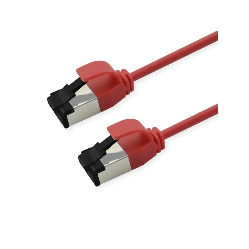 Cabo Roline 21.15.3416 Cat8.1 0,3 m S/FTP RJ-45 Vermelho