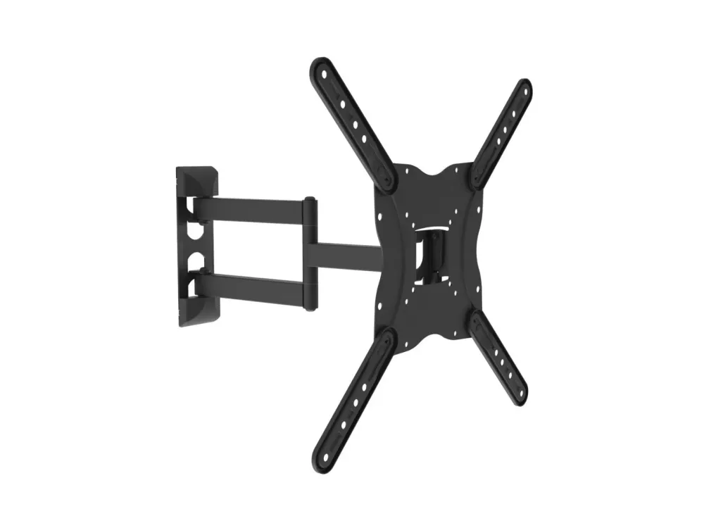 Suporte Parede Articulado p/ Ecrã 23’/55′ EQUIP Preto