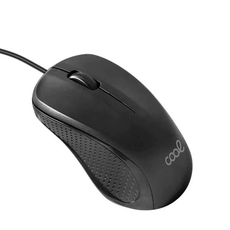 Cool Rato com Cabo USB Preto 1200 DPI
