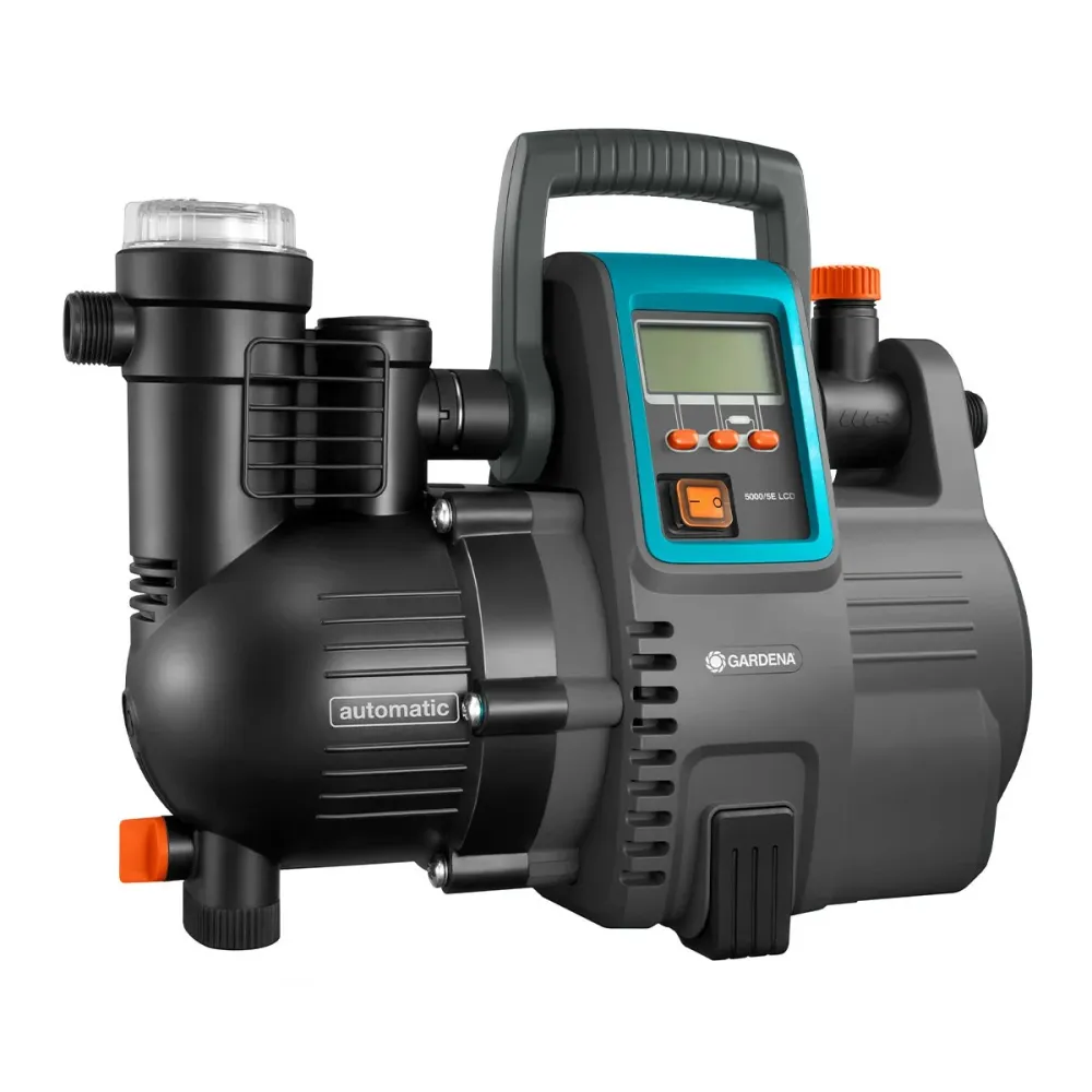 Bomba de Água Gardena Comfort LCD 1300W 5000/5 Preta
