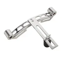 Suporte tarola marcha Bsx CX1314T cromado adaptador caixa/suporte