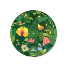 Daddario Slipmat Beatles Yellow Submarine Record Mat, Pepperland Woods