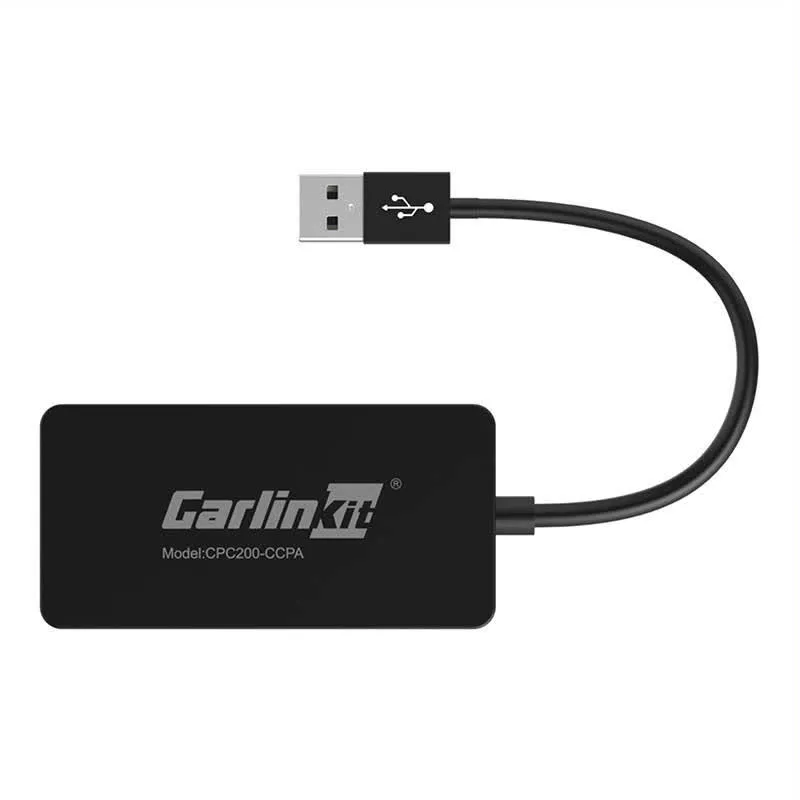 Adaptador s/ Fios CCPA p/ Carplay / Android Auto (Preto) - CARLINKIT
