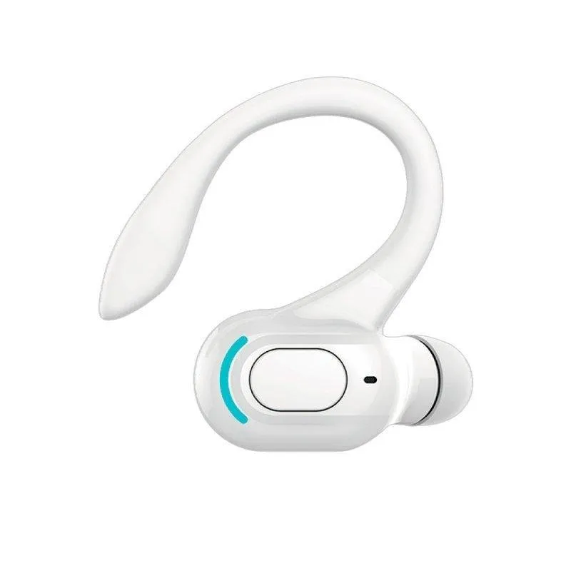 Auriculares Cool Midway sem fios Bluetooth com microfone e botão de controlo brancos